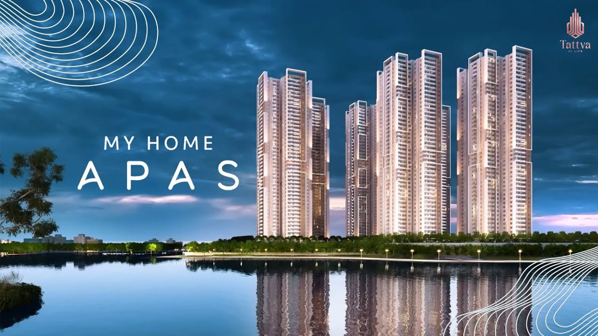 3.5 BHK + Store Room 2765 Sq.Ft. Apartment in My Home Apas