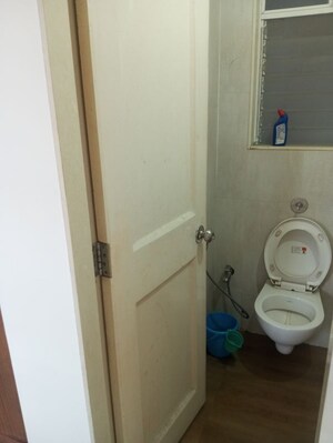 Bathroom in 1 BHK Apartment at Vijay Orovia, Ghodbunder Road – for Rent