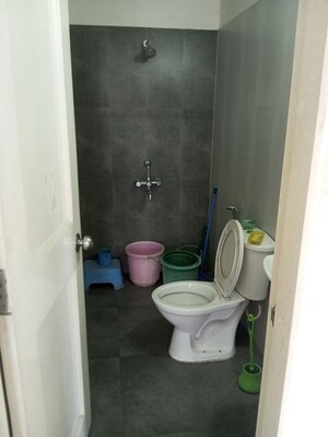 Bathroom in 1 BHK Apartment at Vijay Orovia, Ghodbunder Road – for Rent