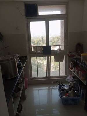 Kitchen in 1 BHK Apartment at Vijay Orovia, Ghodbunder Road – for Rent