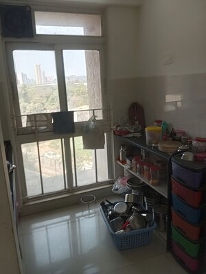 Kitchen in 1 BHK Apartment at Vijay Orovia, Ghodbunder Road – for Rent