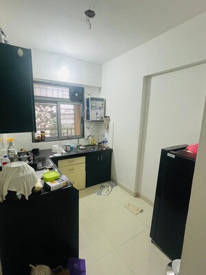 Kitchen in 1 BHK Apartment at Lodha Global Park, Dombivli East – for Rent