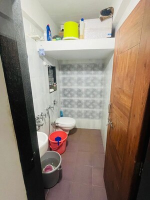 Bathroom in 1 BHK Apartment at Lodha Global Park, Dombivli East – for Rent