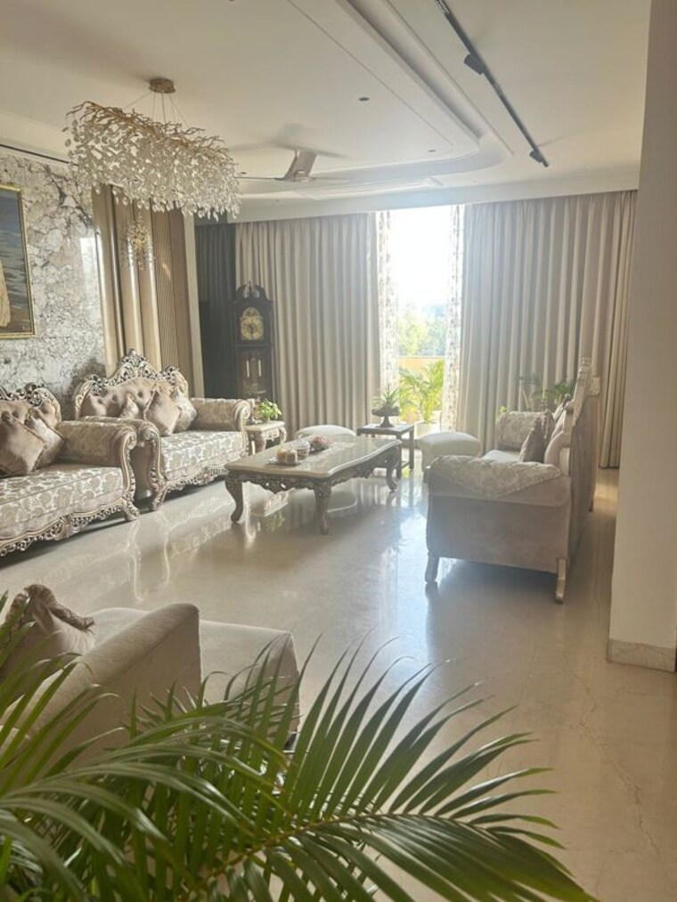 Living Room, ansal-sushant-apartments 3 Bedroom 440 Sq.Yd. Builder Floor In Sushant Lok I Gurgaon 10204781
