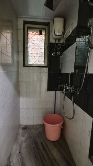 Bathroom in 2 BHK Apartment at Dudhsagar Apartment, Goregaon East – for Rent