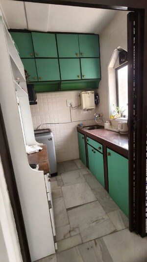 Kitchen in 1 BHK Apartment at Bandra West – for Rent