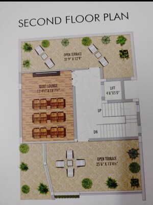 Floor Plan in 5 BHK Villa at Kismatpur – for Sale