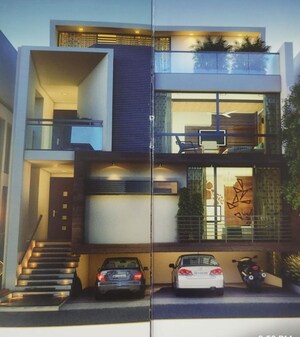 5 BHK Villa – Exterior View View at Kismatpur - for Sale