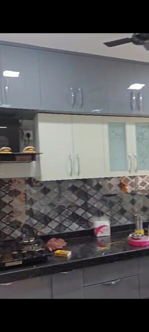 Kitchen in 1 BHK Apartment at Rosa Classic Apartment, Kasarvadavali – for Rent
