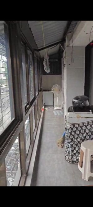 Balcony in 1 BHK Apartment at Rosa Classic Apartment, Kasarvadavali – for Rent