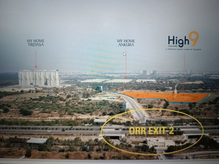 Exterior View, tellapur 3 Bedroom 1885 Sq.Ft. Apartment In Tellapur Hyderabad 8682781