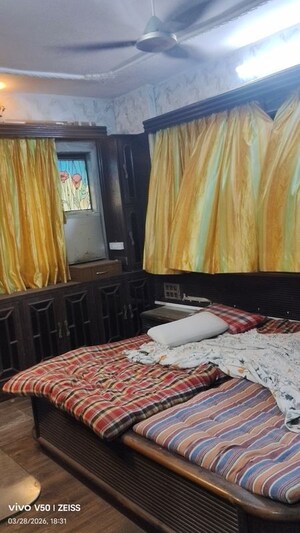 Bedroom in 3 BHK Apartment at Jimmy Tower Crystal, Kopar Khairane – for Rent