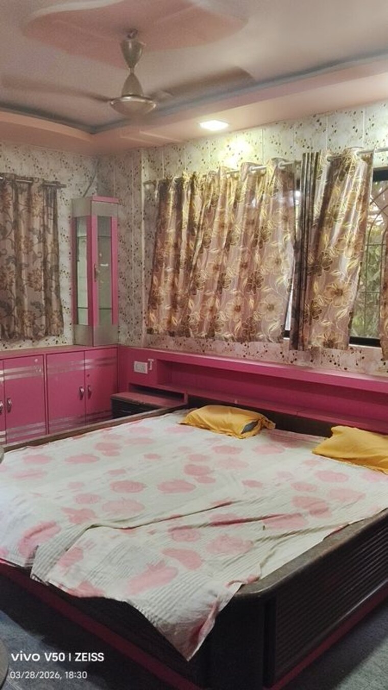 Bedroom, jimmy-tower-crystal 3 Bedroom 1400 Sq.Ft. Apartment In Kopar Khairane Navi Mumbai 10205228