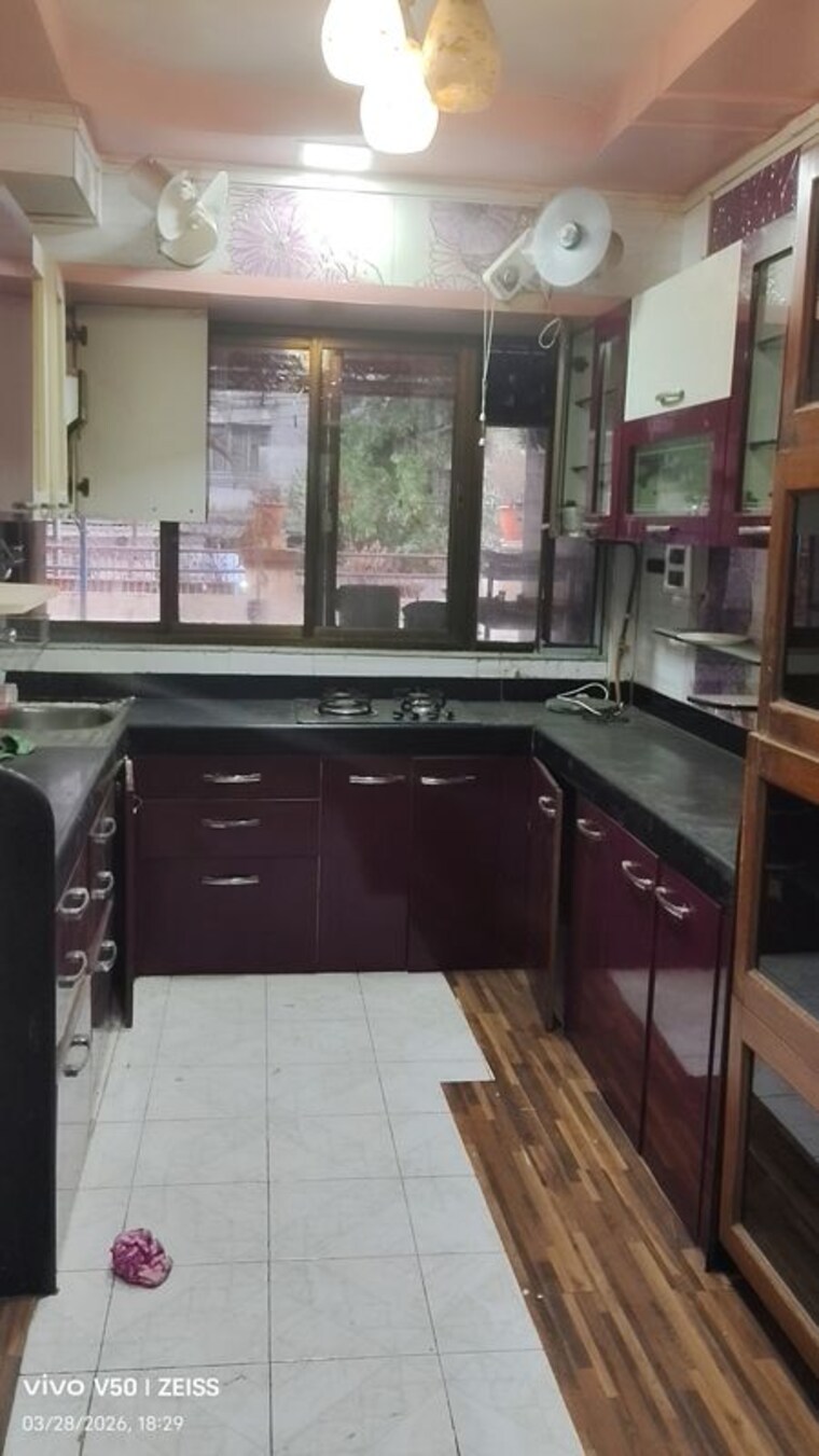 Kitchen, jimmy-tower-crystal 3 Bedroom 1400 Sq.Ft. Apartment In Kopar Khairane Navi Mumbai 10205228