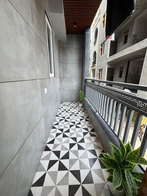 Balcony in 3 BHK Builder Floor at Dwarka – for Sale