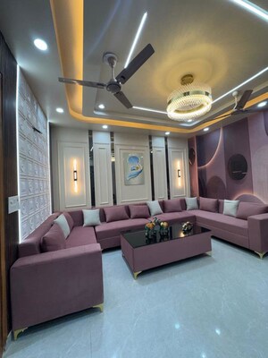 Living Room in 3 BHK Builder Floor at Dwarka – for Sale