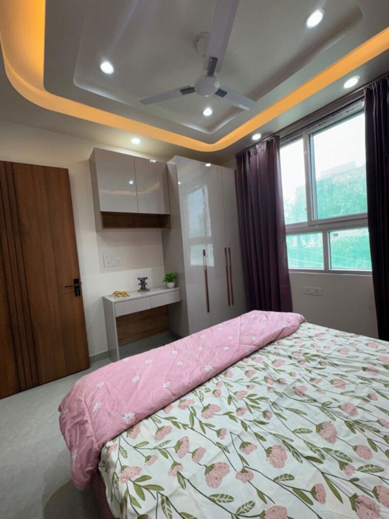 Bedroom, dwarka 3 Bedroom 1000 Sq.Ft. Builder Floor In Dwarka Delhi 10205241