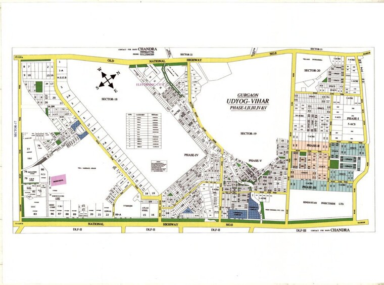 Master Plan, udyog vihar phase 1 Commercial Office Space 2000 Sq.Ft. In Udyog Vihar Phase 1 Gurgaon 10013204