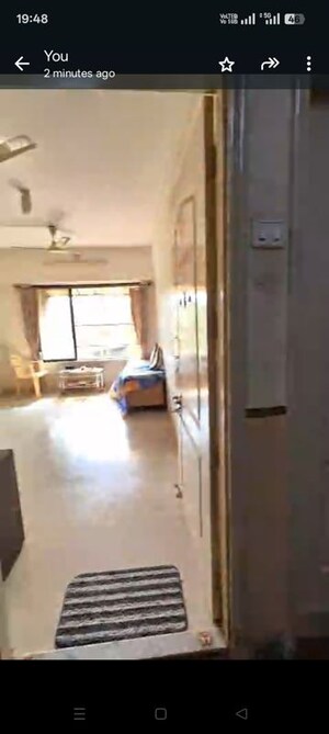 Bathroom in 1 BHK Apartment at Highland Annex, Majiwada – for Rent