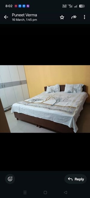 Bedroom in 1 BHK Apartment at Lotus Homz, Sector 111 – for Rent