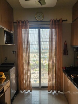 Kitchen in 1 BHK Apartment at Pyramid Elements, Kalwa – for Rent