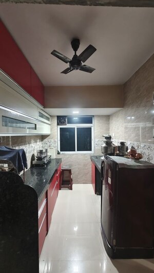 Kitchen in 2 BHK Apartment at Rabale – for Rent