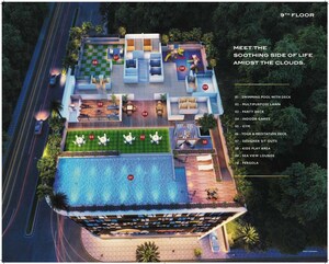 3 BHK Apartment – Exterior View View at Delta Icon, Airoli Sector 7 - for Sale