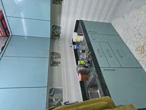 Kitchen in 1 RK Apartment at Kamgar Nagar – for Rent