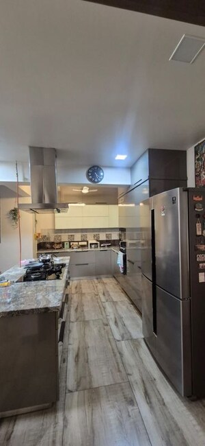 Kitchen in 3.5 BHK Apartment at Marvel Zephyr, Kharadi – for Sale