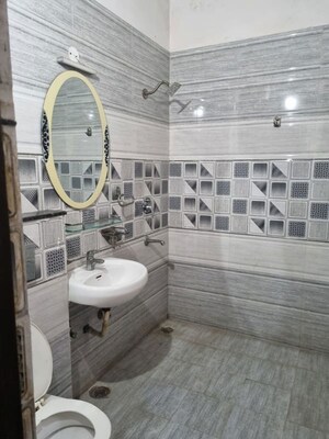 Bathroom in 4 BHK Apartment at Motiaz Royal Citi, Ambala Highway – for Rent