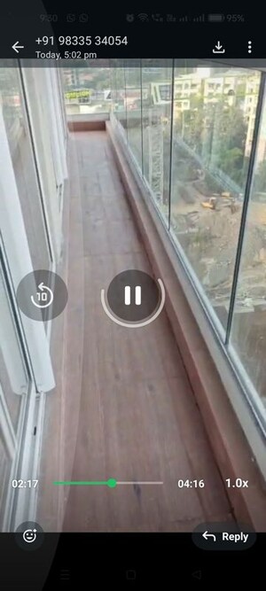 Building Lobby in 3.5 BHK Apartment at Embassy One Thane, Panch Pakhadi – for Sale