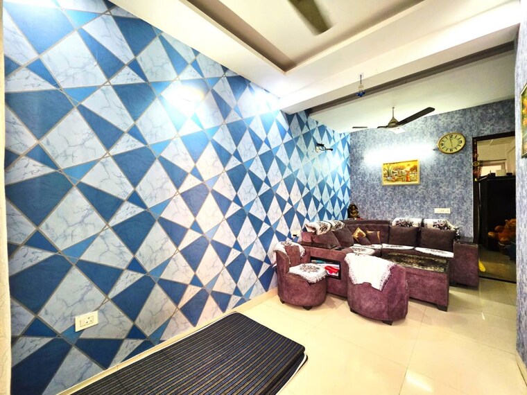 Living Room, pir machalla 2 Bedroom 1200 Sq.Ft. Apartment In Pir Machalla Zirakpur 10205430