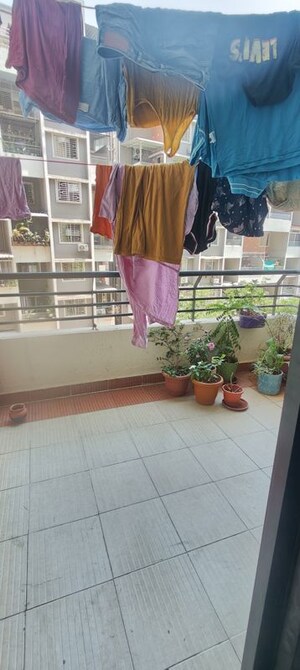 Balcony in 2 BHK Apartment at SSD Sai Platinum, Pimple Saudagar – for Sale