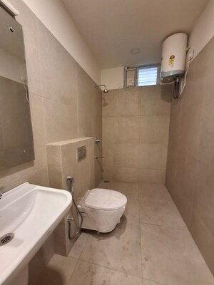 Bathroom in 4 BHK Apartment at Banjara Hills – for Rent