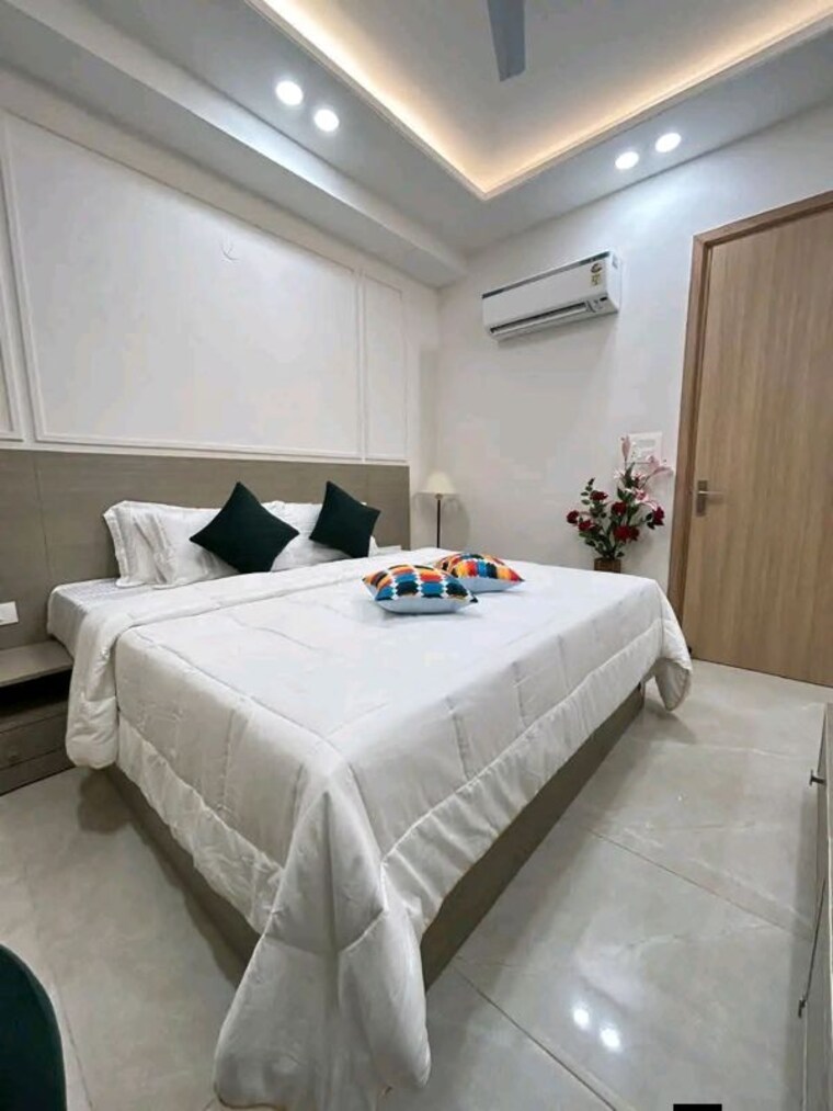 Bedroom, palm-residency-chhatarpur 1 Bedroom 500 Sq.Ft. Builder Floor In Chattarpur Delhi 10205473