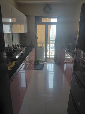 Kitchen in 3 BHK Apartment at Conwood Enclave, Vasant Vihar – for Rent