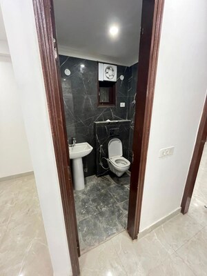 Bathroom in 3 BHK Builder Floor at Mehrauli – for Rent