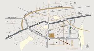 4 BHK Apartment – Map Location View at Elan The Statement, Sector 49 - for Sale