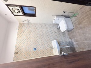 Bathroom in 2 BHK Builder Floor at Panchsheel Vihar – for Rent
