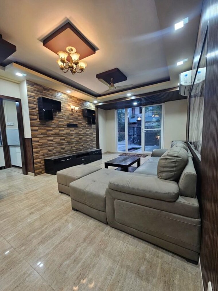 Living Room, elan-nirvana 4 Bedroom 4500 Sq.Ft. Builder Floor In Sector 50 Gurgaon 10205570