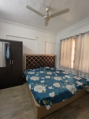 Master Bedroom in 2 BHK Apartment at Sterling Blooms, Rahatani – for Sale