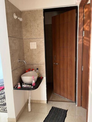 Bathroom in 2 BHK Apartment at Pantheon Acorn Park Phase 1, Wakad – for Rent