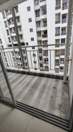 Balcony in 2 BHK Apartment at Saheel Itrend Life 3, Wakad – for Rent