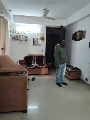 Living Room in 2 BHK Apartment at Nimbus The Hyde park, Sector 78 – for Rent