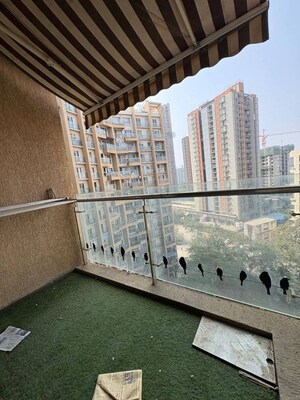 Balcony in 2 BHK Apartment at Akshar Elementa, Wakad – for Rent