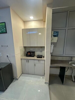 Bathroom in 1 RK Builder Floor at Kohli One Malibu Town, Sector 47 – for Rent