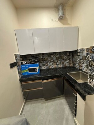 Kitchen in 1 RK Builder Floor at Kohli One Malibu Town, Sector 47 – for Rent