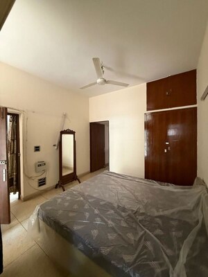 Bedroom in 2 BHK Builder Floor at Kalkaji – for Rent