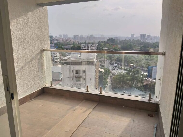 Balcony, shivam-19-grand-west 2 Bedroom 741 Sq.Ft. Apartment In Thergaon Pune 10205683