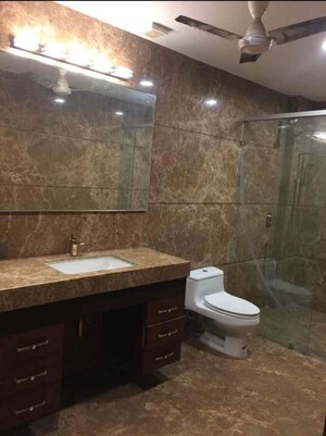 Kitchen in 4 BHK Builder Floor at Maharani Bagh – for Rent